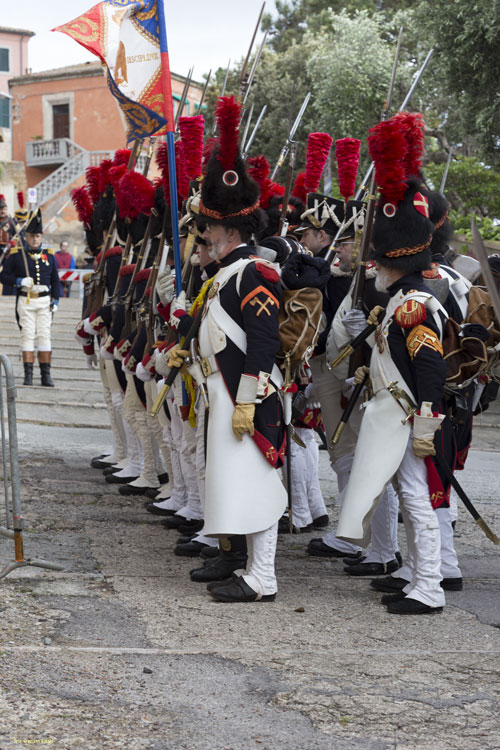 Nachstellung 2014: Napoleon auf Elba