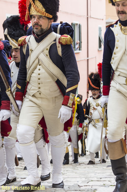 Nachstellung 2014: Napoleon auf Elba