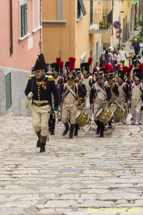 Nachstellung 2014: Napoleon auf Elba