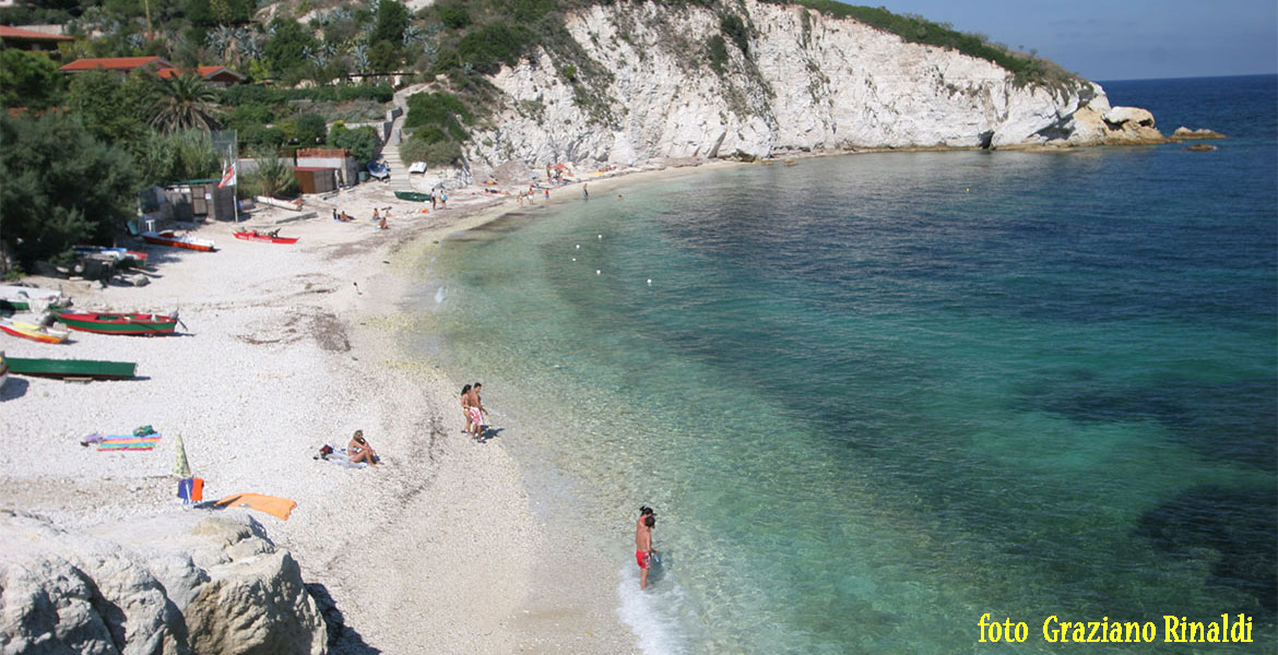 Padulella Strand auf Insel Elba