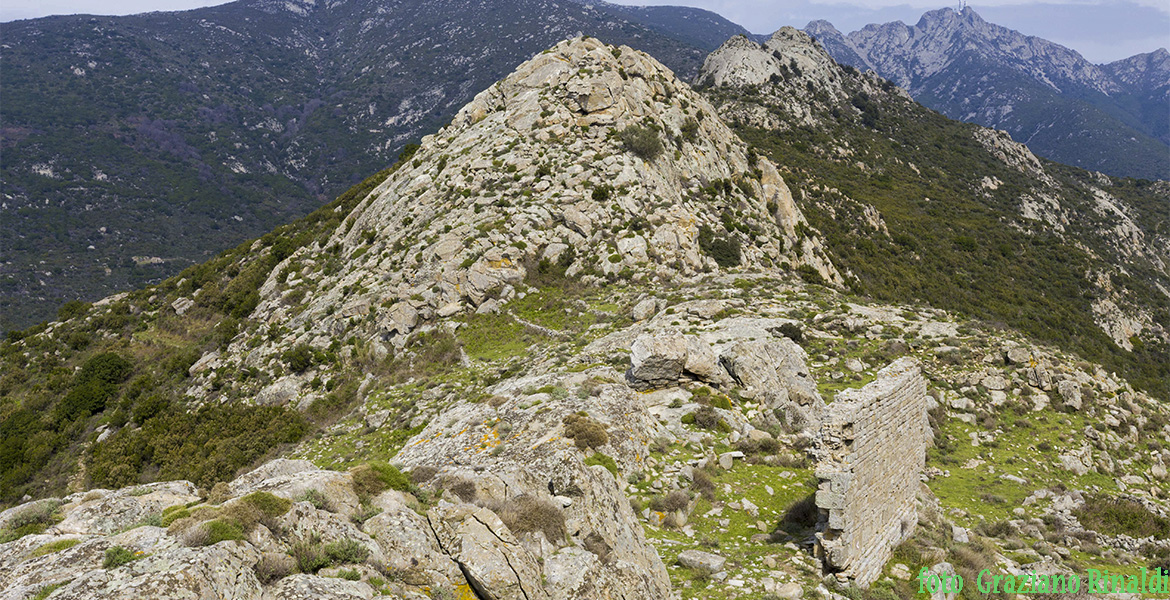 Hinterland von Insel Elba