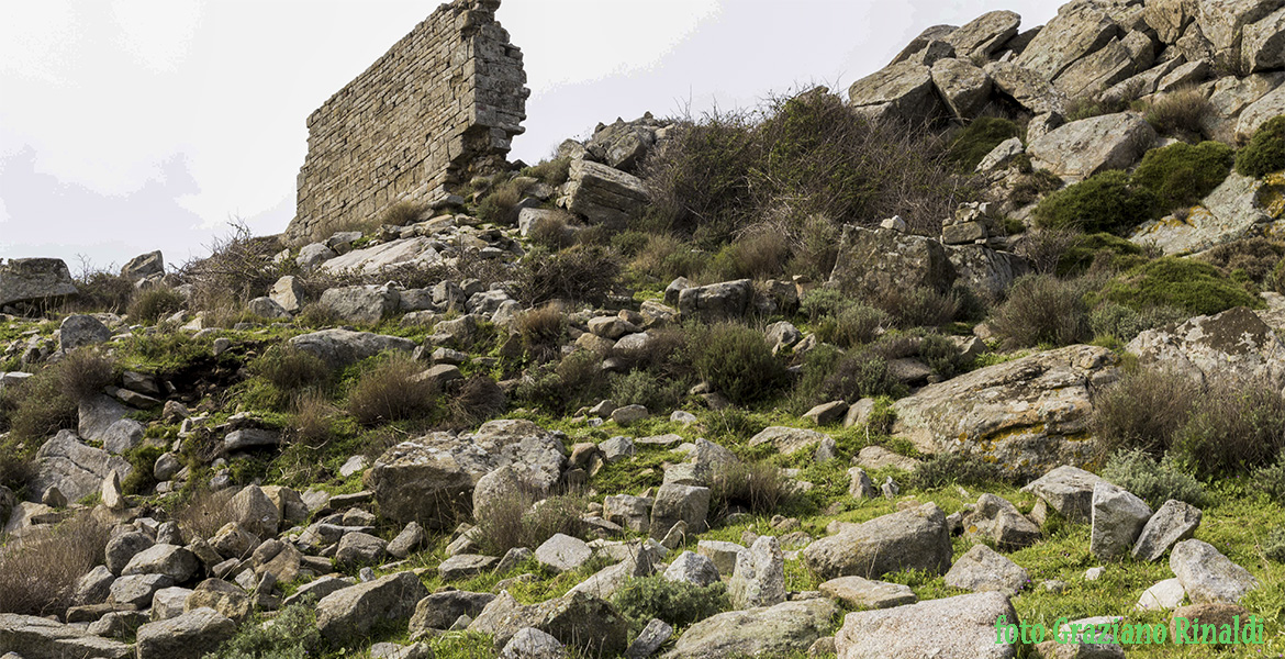 Antiken Ruinen auf der Insel Elba