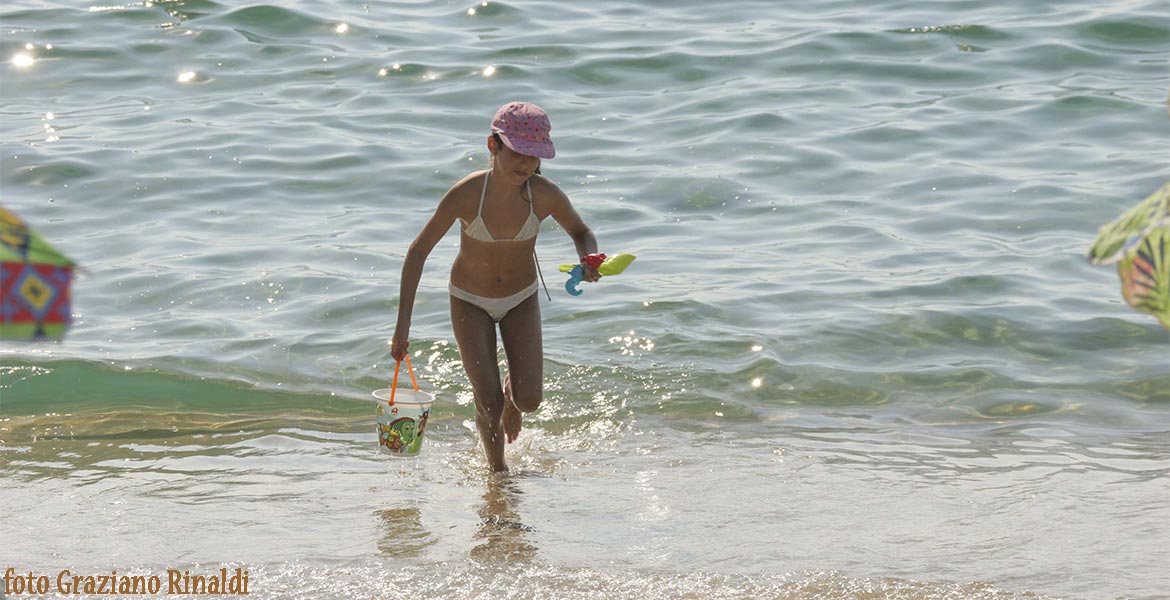 Spaß am Strand in Marina di Campo