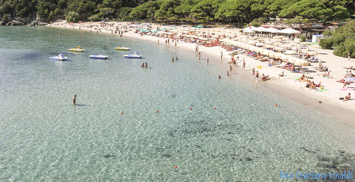 Insel Elba: der wunderschöne Strand von Fetovaia