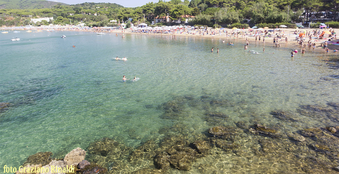 Insel Elba. Strand von Lido di Capoliveri