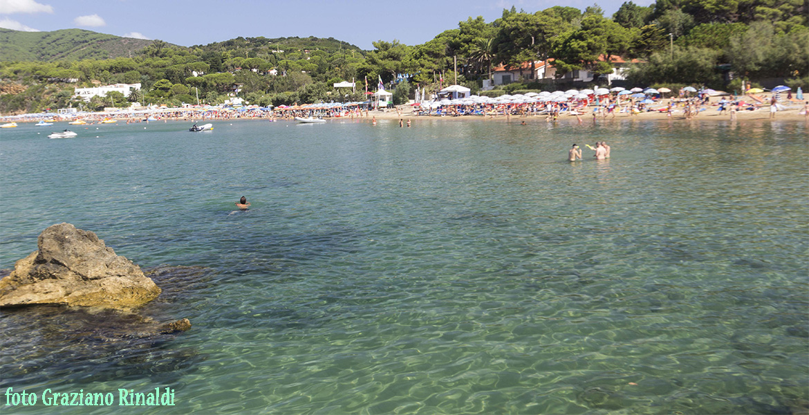 Insel Elba. Strand von Lido di Capoliveri