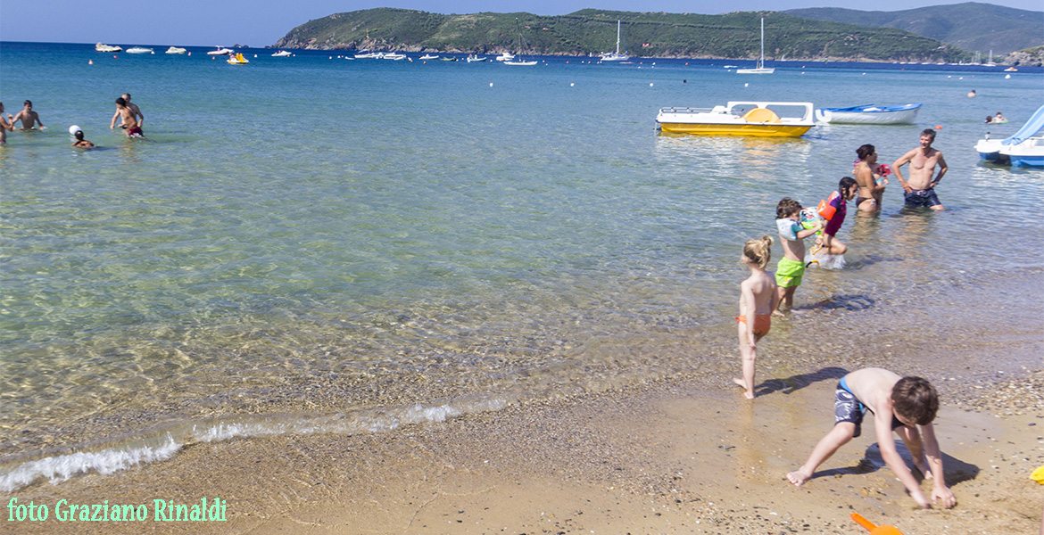 Insel Elba. Strand von Lido di Capoliveri