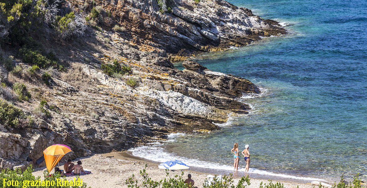 Strand von Buzzancone auf Insel Elba