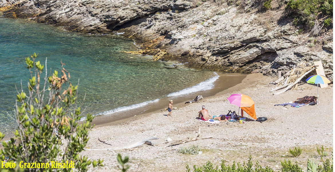 Strand von Buzzancone auf Insel Elba