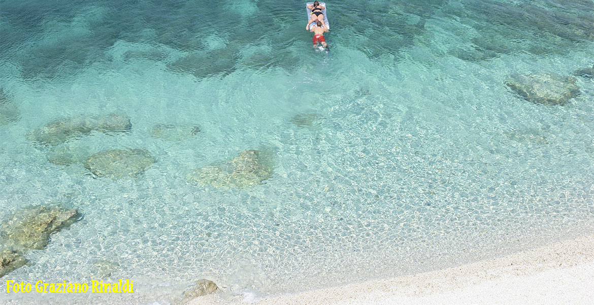 Strand von Sansone auf der Insel Elba