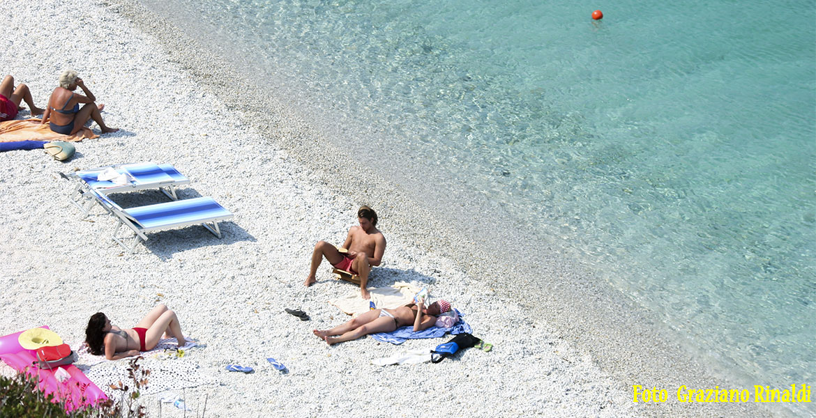 Strand von Sansone auf der Insel Elba