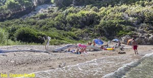 Foto von:  Insel Elba: einen Strand auch für den ganz jungen Robinson Crusoe