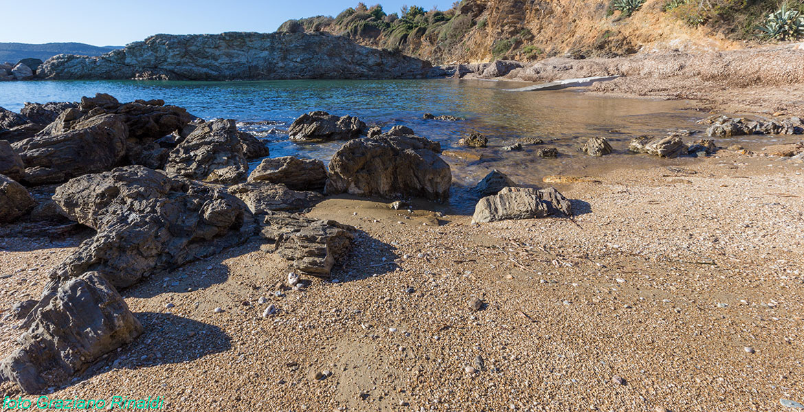 Der schöne Strand von Felciaio auf Insel Elba