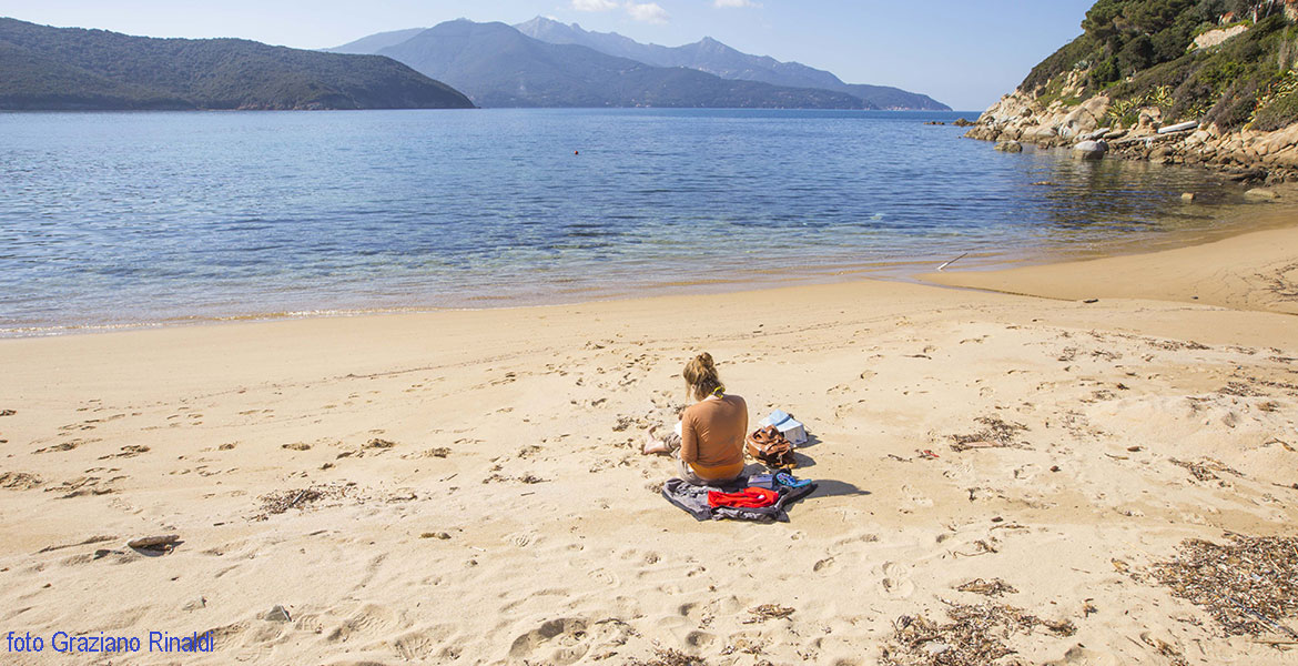 Strand von Forno, Portoferraio, Insel Elba