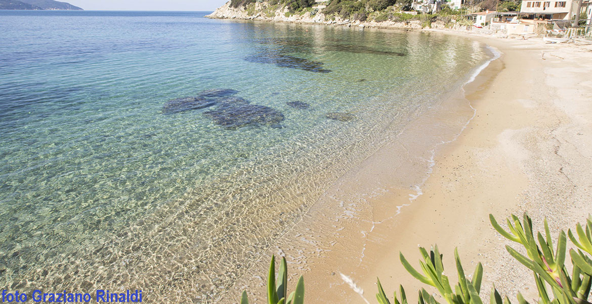 Strand von Forno, Portoferraio, Insel Elba