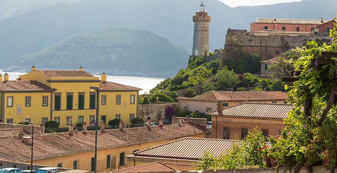 Portoferraio Insel Elba - der historische Wohnsitz von Napoleon I