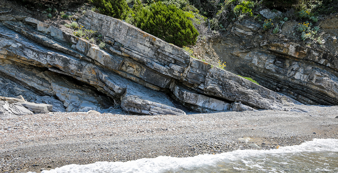 Insel Elba, Punta Penisola, Strand, Felsen