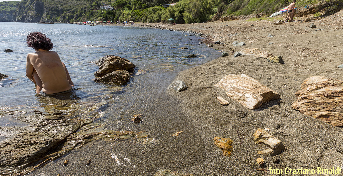 Insel Elba, Norsi, Meer, Strand, Steine