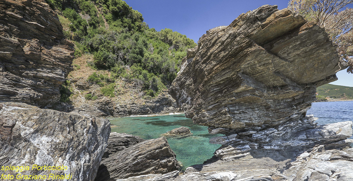 Insel Elba, Porticciolo, Mittelmeer, Urlaub, Fels